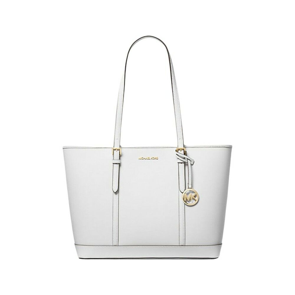 Sac-à-main Femme Michael Kors 35F0GTVT9L-OPTIC-WHITE Blanc 45 x 29 x 16 cm Sac-à-main Femme Michael Kors 35F0GTVT9L-OPTIC-WHITE Blanc 45 x 29 x 16 cm