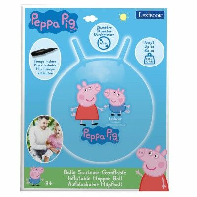 Boule à sauter Lexibook Peppa Pig 45 cm